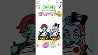Draw Happy Monster : Fun Game Level 151 to 160 Android-iOS Walkthrough