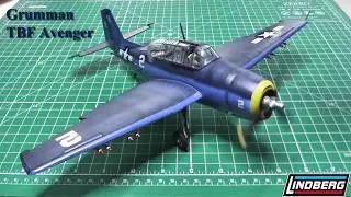 Lindberg-Models Grumman TBF Avenger 1:48 scale model