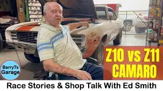 SHOP TALK! Z10 Camaro (and Z11) 454 Start - Piston Oiling Lessons - Ed Smith w #Barryt #pacecar