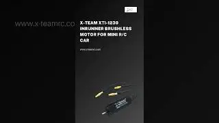 X-TEAM XTI-1230 Inrunner Brushless Motor for Mini RC Cars - Speed in a Small Package!