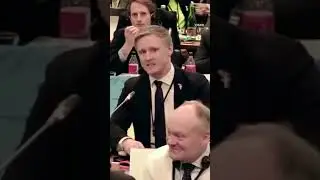 Latvian official calls out Russian officials in the same room