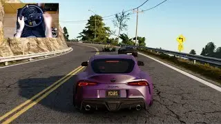 Project Cars 3 - TOYOTA SUPRA GR - Convoi with THRUSTMASTER TX + TH8A - 1080p60FPS