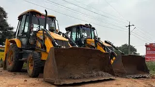JCB 3DX Work Finished and go to Parking the Company || jcb video 