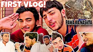 FIRST VLOG IN PATTOKI VILLAGE || PAWA KA NASHTA || MAMO BHANJA || HUZAIFA ASGHAR VLOGS