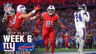 Buffalo Bills Top Plays vs. New York Giants | 2023 NFL Regular Season Week 6