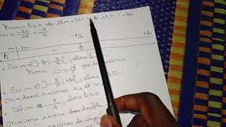 Exercice sur Équations paramétriques du second degré/Niveau: Seconde S