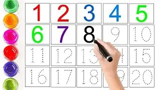 Learn to Counting 1 to 100 | 123 numbers | one two three, 1 से 100 तक गिनती, 1 to 100 Counting