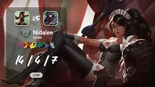 Nidalee Jungle vs Kayn - EUW Challenger Patch 13.11
