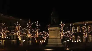 The Hague at night during Covid lockdown