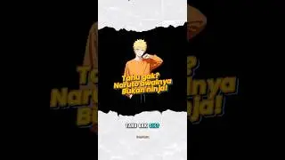 Kalau bukan dunia ninja, Naruto bakal jadi apa?🤔 #FaktaNaruto #AnimeFacts #NarutoShippuden #anime