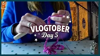 🍃 Новый проект по вязанию крючком, свидание 🕸️ Vlogtober, день 5