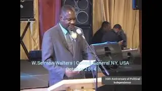 Selmon Walters | Consul General | October 2014