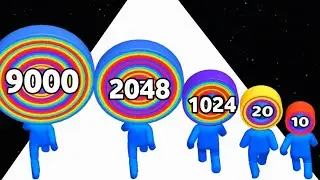Layer Man vs Push Harder - Gameplay Walkthrough ( Max Level, Math Games) New Update 