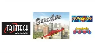 Super Jets - Typhoon - Triotech - Boardwalk Bowl Orlando ✈️