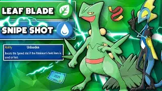 WEAKNESS POLICY SCEPTILE & INTELEON DESTROY THE META in Ranked Regulation H