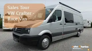 VW Crafter - Race Van - Fixed Bed - Motorhome Walkaround