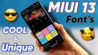 TOP 5 BEST MIUI 13 FONTS DOWNLOAD 🔥 XIAOMI BEST FONT MIUI 13 | 12.5 | 12 ⚡ VIKAS PAL
