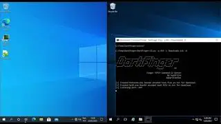 Kapitan Hack - Data exfiltration and download by Finger.exe command on Windows.
