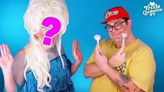 CALEB HEARON Does Trixie's Makeup!