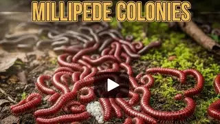 The Amazing Adaptation of Millipede Colonies: More Than Just Legs #Millipedes #NatureAdaptation