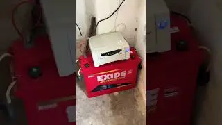 Exide battery & microtek inveter From Reem Racer batteries #auto #batterytechnology #exide