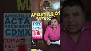 CU&Aacute;NTO TARDA EL APOSTILLADO DE UN ACTA DE NACIMIENTO COPIA FIEL DEL LIBRO DE LA CIUDAD DE M&Eacute;XICO