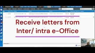 Receive intra/inter e-Office documents