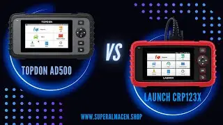 Diferencias entre el Scanner Automotriz Launch Crp123x Vs Scanner Topdon Ad500