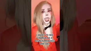 Disney Hazbin Hotel crossover cosplay Charlie Morningstar #cosplaygirl #hazbinhotel #hazbin #disney