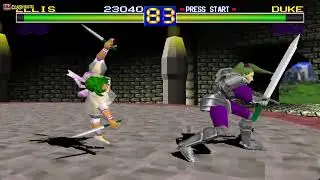 Ellis vs Duke | Battle Arena Toshinden | PS1 Gameplay (2025)