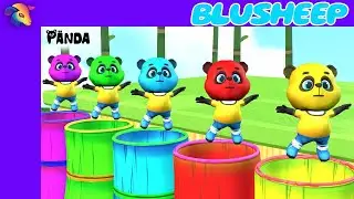 Learning Colors and Numbers Song | Nursery Rhymes & Kids Songs | BluSheep Collection