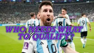 (ASMR) What Every Country Needs To Qualify | World Cup Group Stage Permutations
