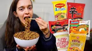 Я попробовал лучшую лапшу быстрого приготовления (Magi, Indomie и другие!)