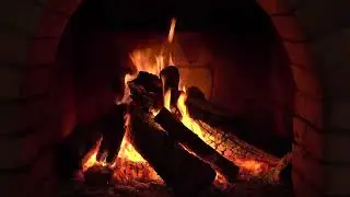 6 Hours Cozy Fireplace 🔥 Relaxing Fire Sounds for Sleep & Focus