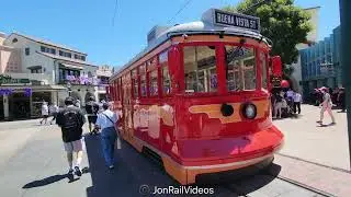 8/19/25 Pre: Pacific Electric 717 with Halloween riders at Buena Vista Street-2