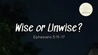 Wise or Unwise?