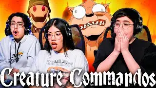 **CREATURE COMMANDOS** Ep 3 y 4 REACCI&Oacute;N