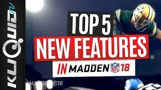 MADDEN 18 GAMEPLAY FEATURES | The Top 5 NEW FEATURES We Learned at EA Play! MADDEN 18 WEEKEND LEAGUE