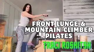 How to do Front Lunge & Mountain Climber on the Pilates Split Pedal Chair...