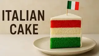 Italy Flag Cake Decoration | Easy & Beautiful Cake Design 🇮🇹