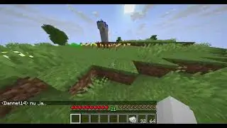 spelar minecraft med min kompis Daniel