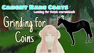 Catching rare coats and grinding for coins! | Wild Horse Islands Roblox