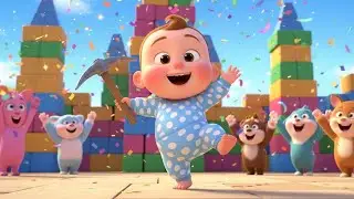 Fortnite Baby Fell into the Bounce Park | Kids Songs & Nursery Rhymes