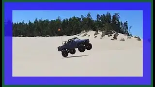 Jordan's Turbo boosted 2RZ Toyota 4Runner bashing the dunes @ UTV Takeover 2021 Coos Bay, OR