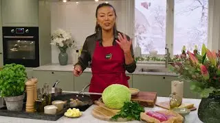 Oxfilé med gräddkokt savoykål, tryffel och balsamicosky - Köket