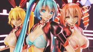 MMD : LOL -lots of laugh- - TDA小悪魔バニーボカロ (HD)【Ray-MMD】[1440p60]