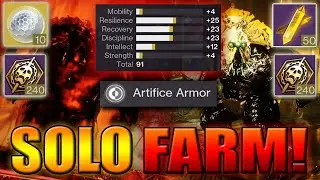 How To SOLO Farm Artifice Armor AND Spoils Of Conquest Post Lightfall & Patch in Destiny 2!
