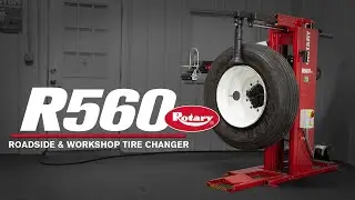Rotary&reg; R560 Heavy Duty Tire Changer: Demo