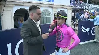 Entrevis a Irad Ortiz Jr Ganador del Colonel Liam S.