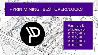 Майнинг PYRIN (и HOOSAT): лучший разгон для RTX 4070Ti, 4070, 3070Ti, 3070.